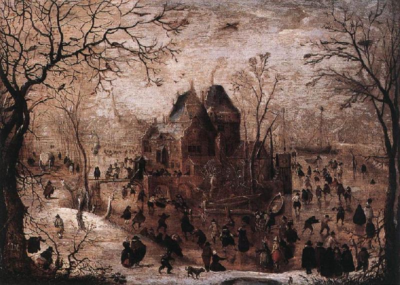 AVERCAMP, Hendrick Winter Landscape  jko5 oil painting image